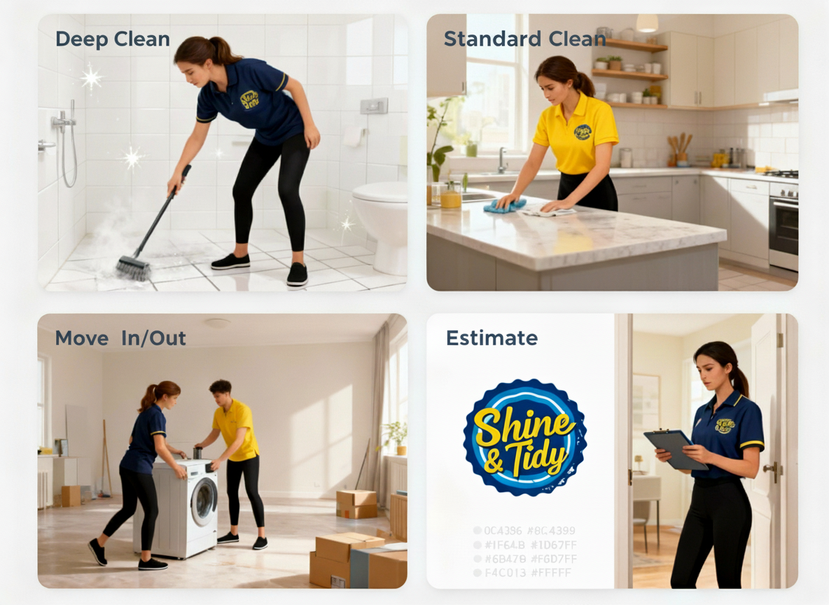 Shine & Tidy service panels